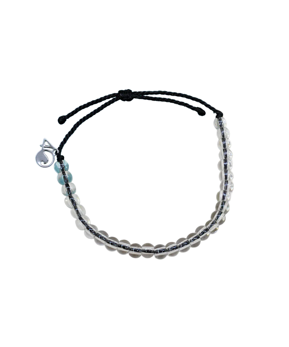 4Ocean Shark - Black Bracelet