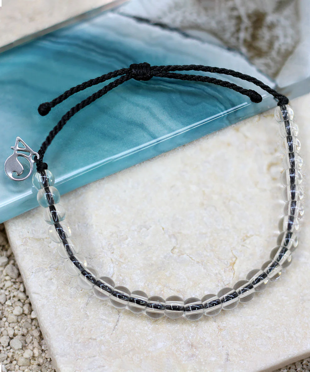 4Ocean Shark - Black Bracelet - Image 2