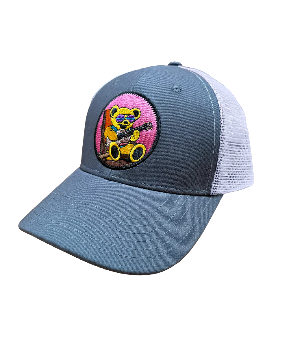 Grateful Dead Chill Ukulele - Charcoal Trucker Hat