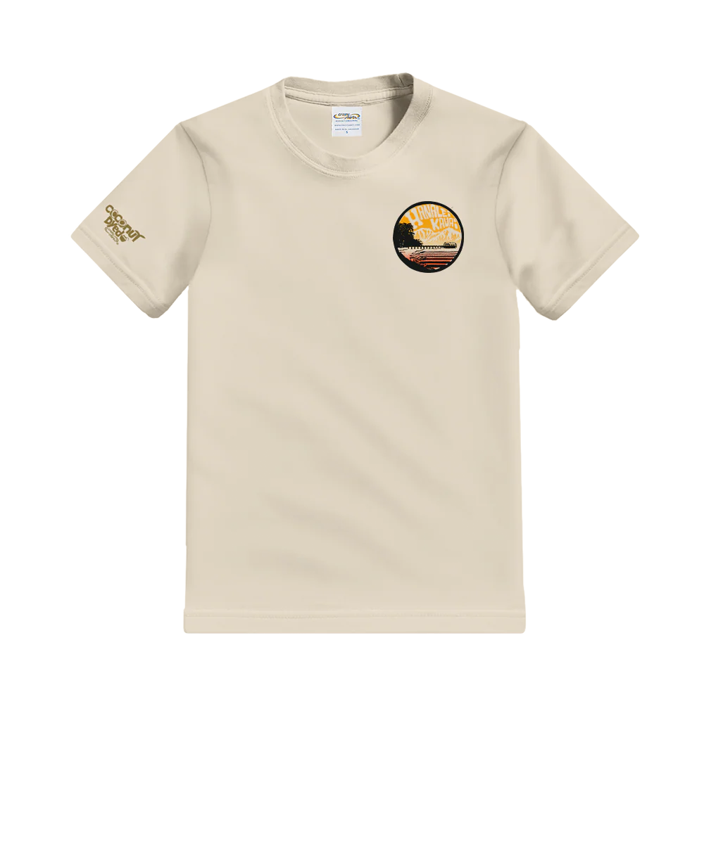 Hanalei Dream - Coconut Dyed Short Sleeve Crewneck T-Shirt - Image 4