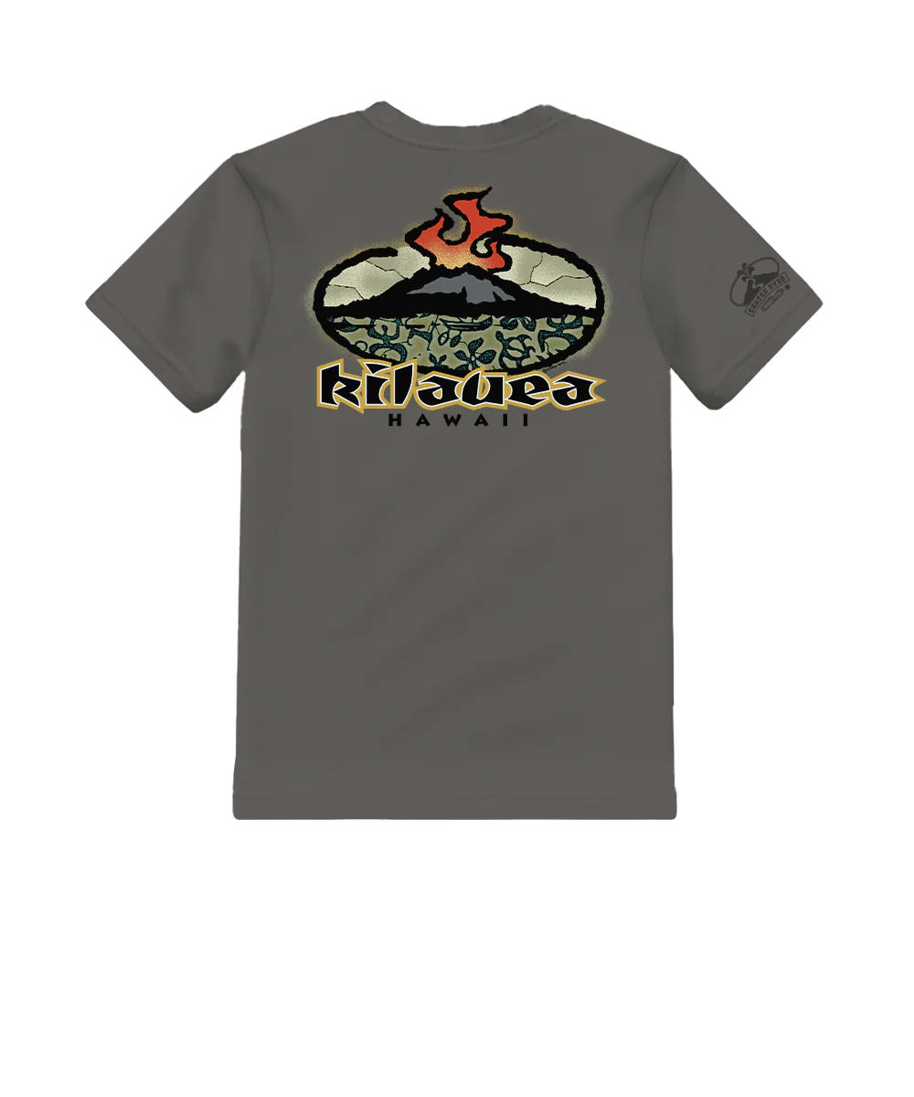 Kilauea Petro - Crater Dyed® Short Sleeve Crewneck T-Shirt