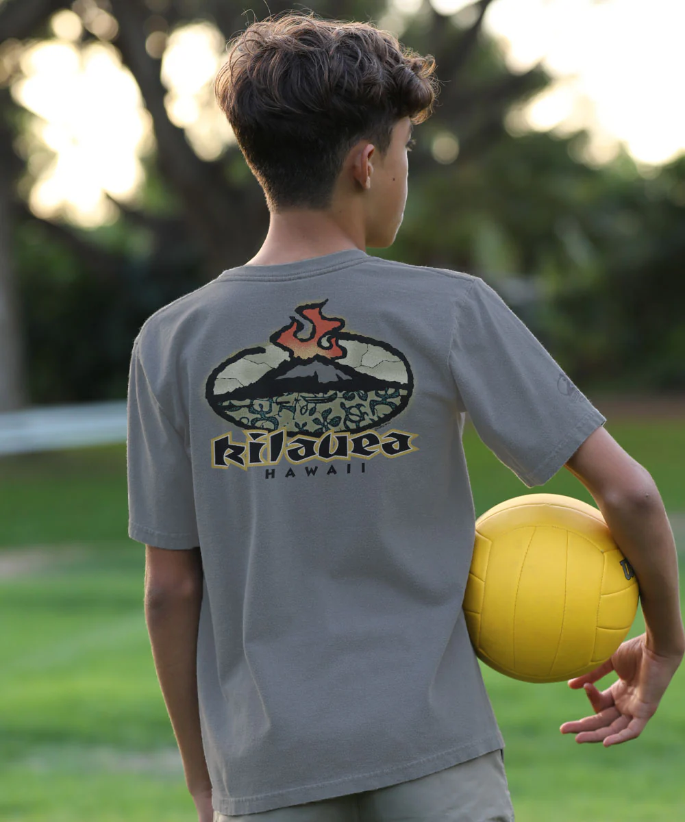 Kilauea Petro - Crater Dyed® Short Sleeve Crewneck T-Shirt - Image 2