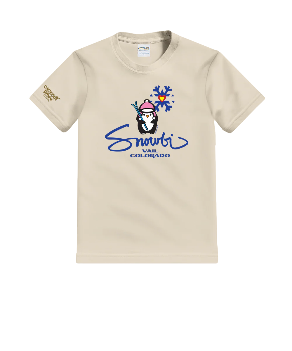 Snowbi - Coconut Dyed Short Sleeve Crewneck T-Shirt