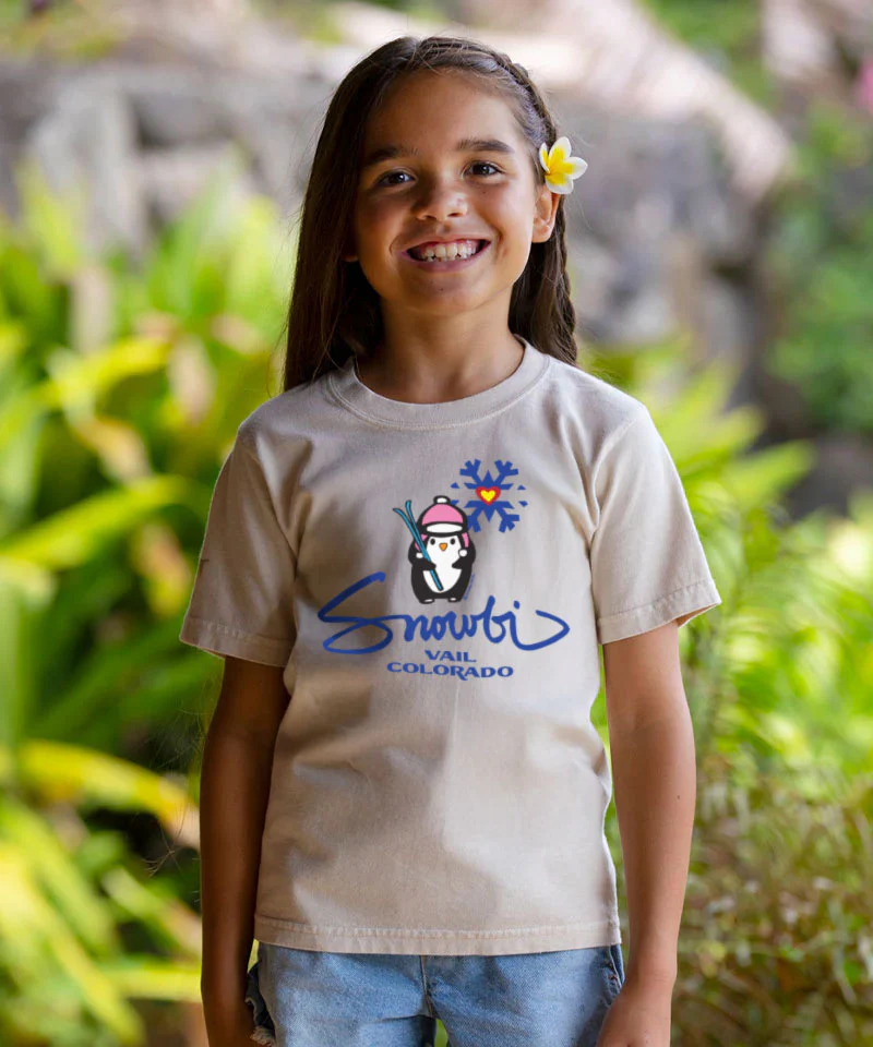 Snowbi - Coconut Dyed Short Sleeve Crewneck T-Shirt - Image 2