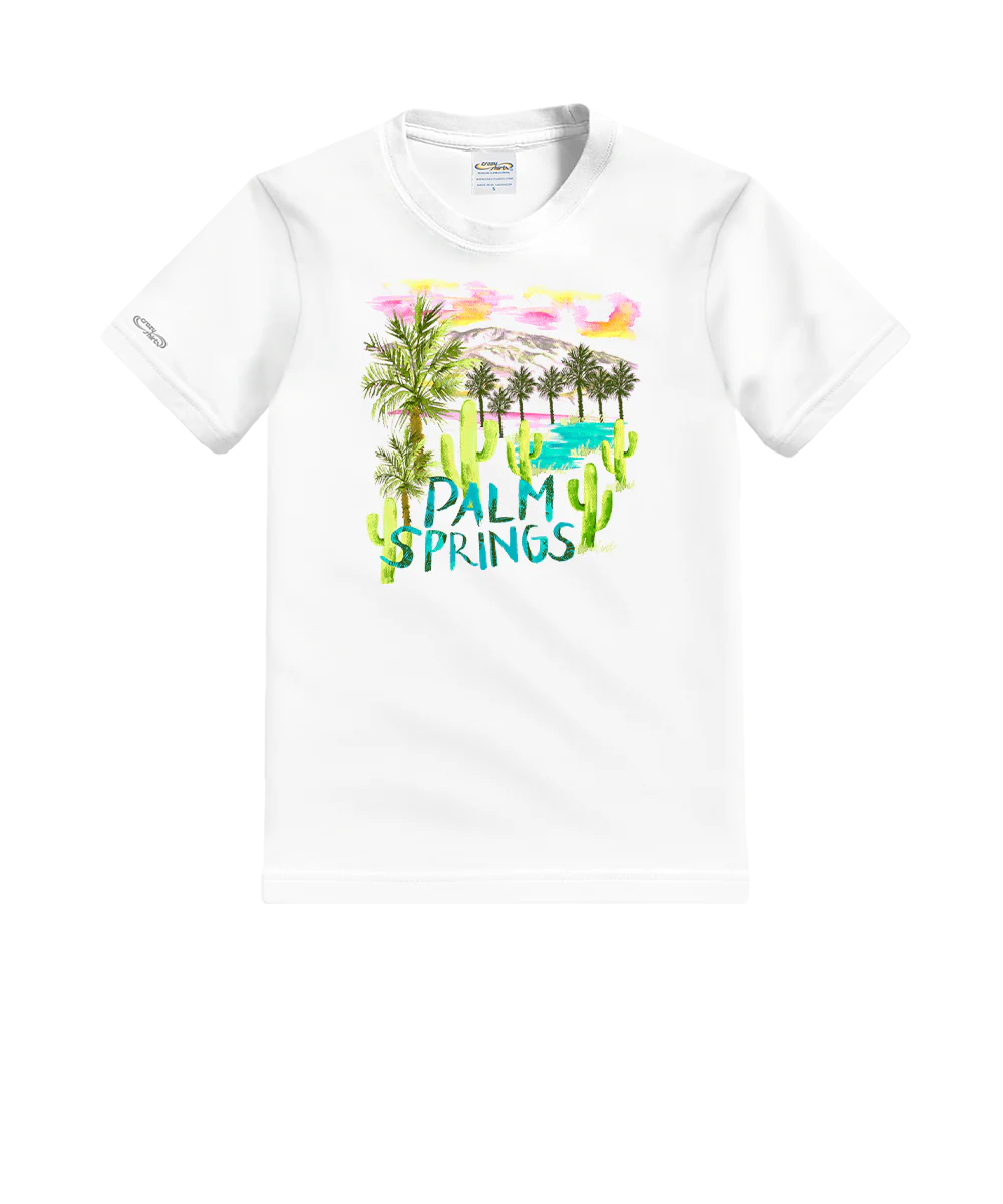The Desert Getaway - White Short Sleeve Crewneck T-Shirt