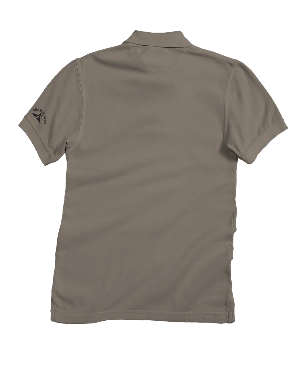250 Years America - Crater Dyed® Short Sleeve Oceanfront Polo Shirt - Image 4