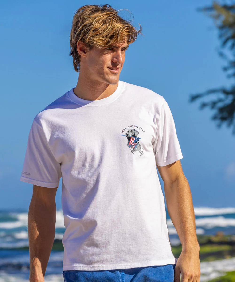 250 Years Red White And True Limited Release - White Short Sleeve Crewneck T-Shirt - Image 3