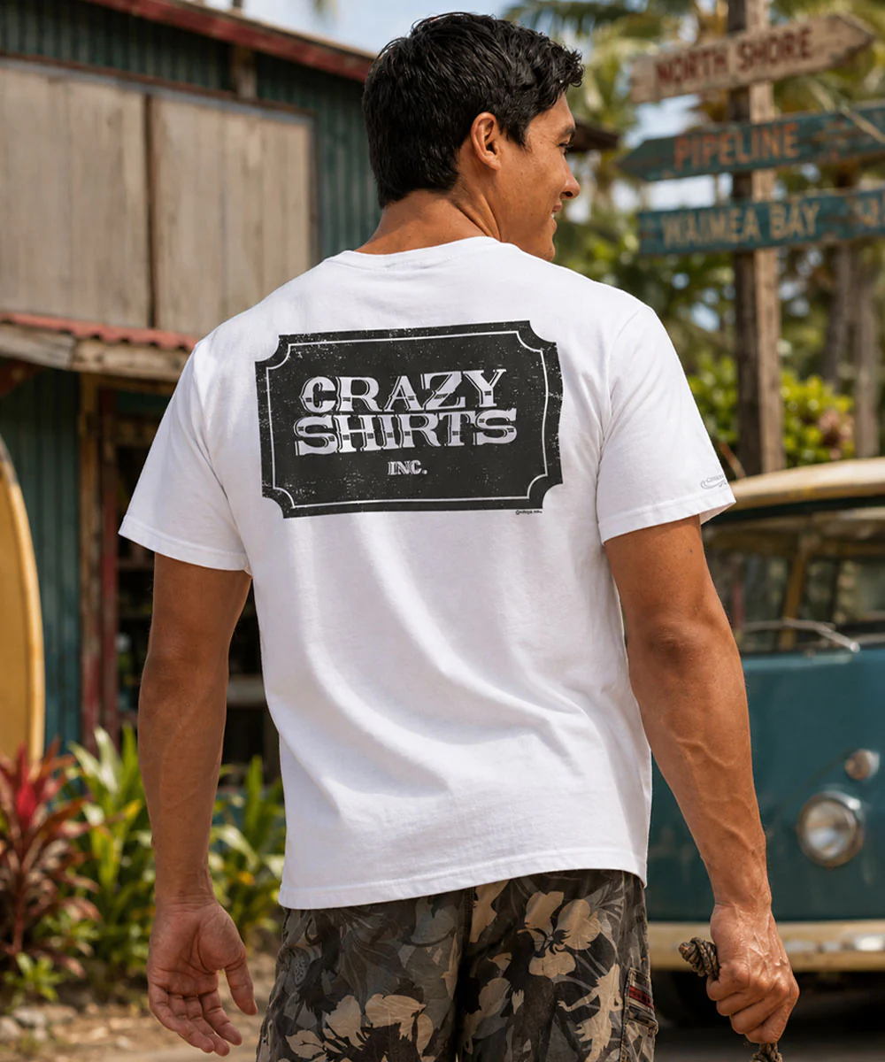 70s Logo - White Short Sleeve Crewneck T-Shirt - Image 2