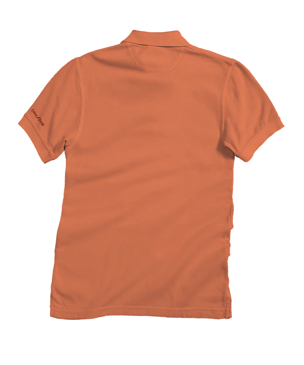 Ali'i Paddles - Chile Dyed Short Sleeve Oceanfront Polo Shirt - Image 4