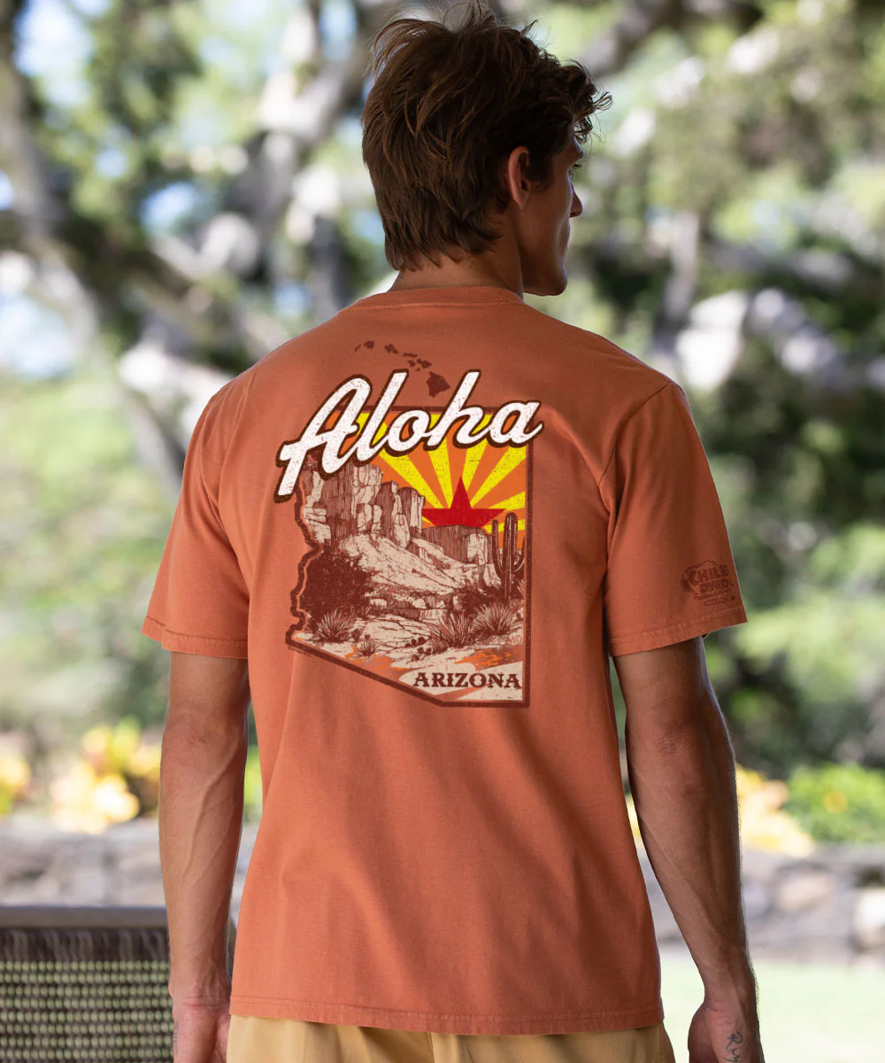 Aloha Arizona - Chile Dyed Short Sleeve Crewneck T-Shirt - Image 2
