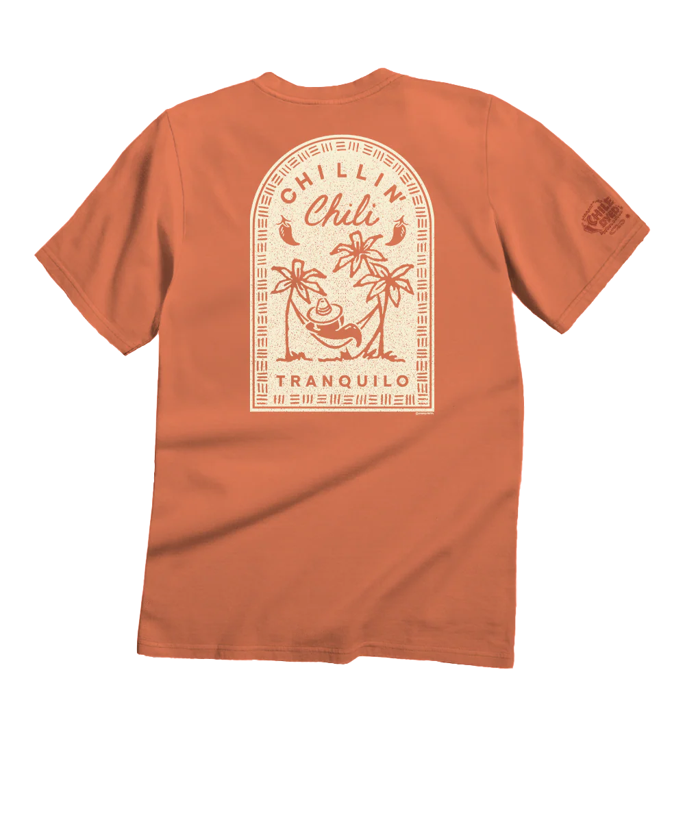 Chilin - Chile Dyed Short Sleeve Crewneck T-Shirt