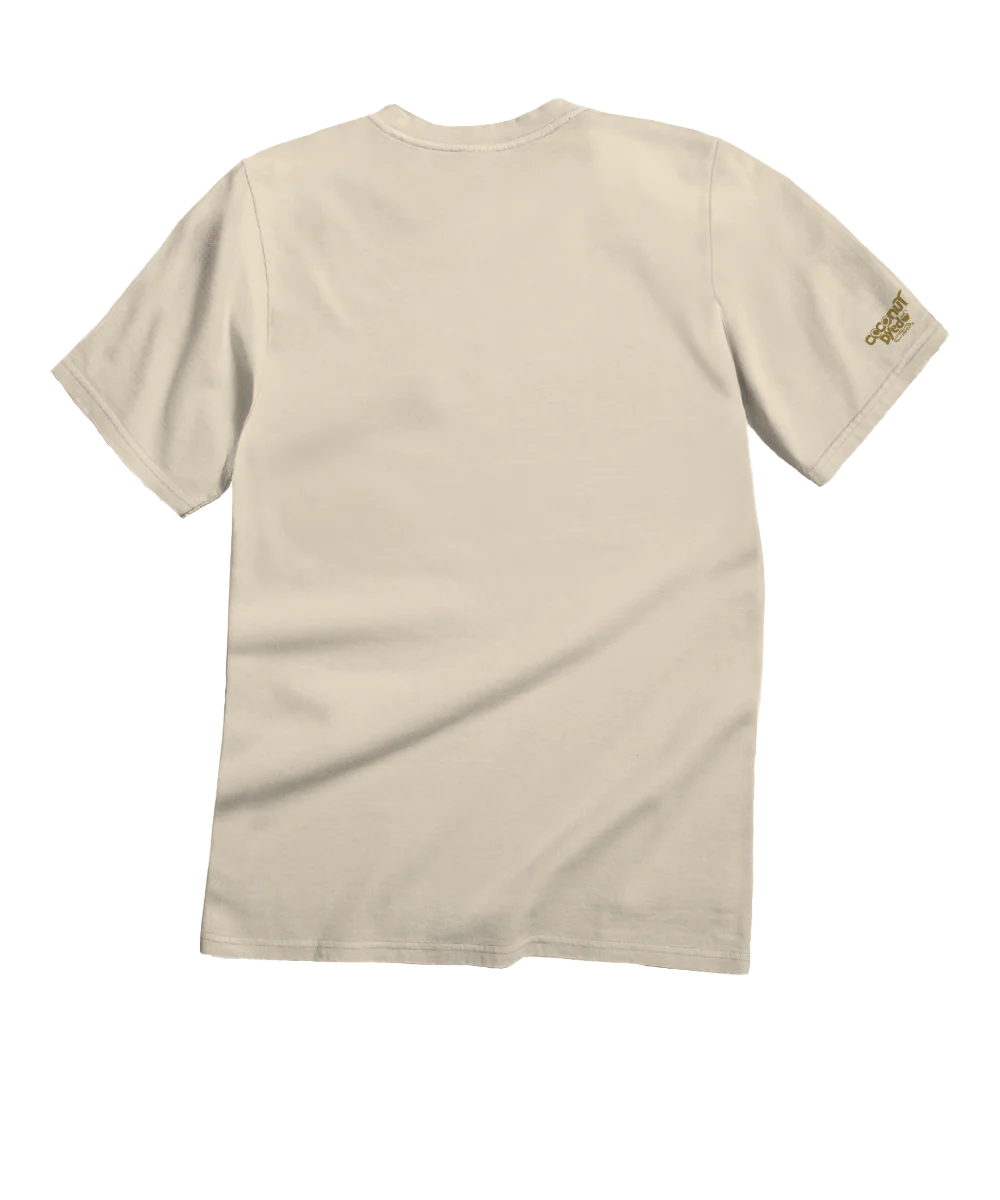 Grateful Dead Logo Peace Head - Coconut Dyed Short Sleeve Crewneck T-Shirt - Image 4