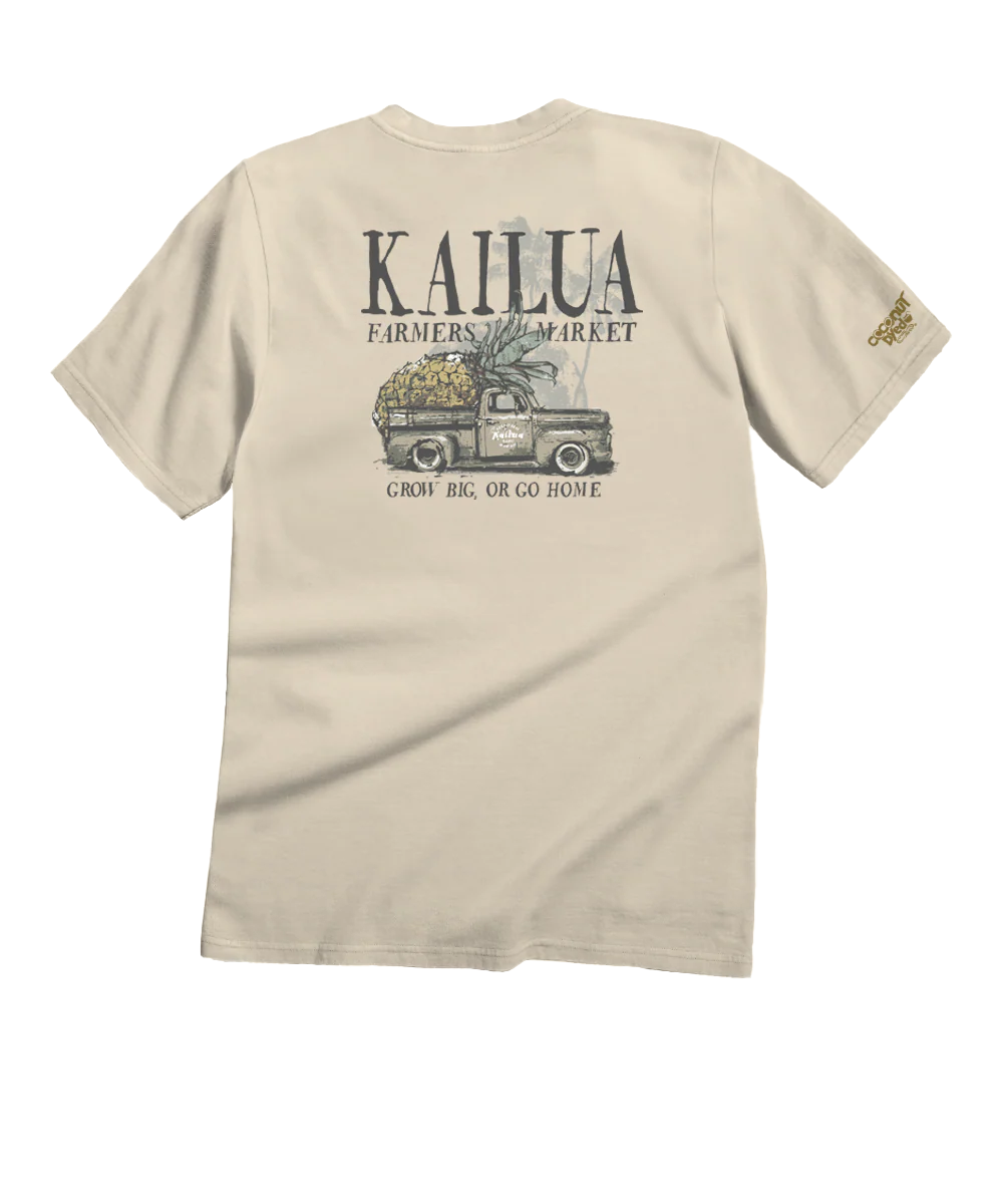 Pineapple Pickup - Coconut Dyed Short Sleeve Crewneck T-Shirt