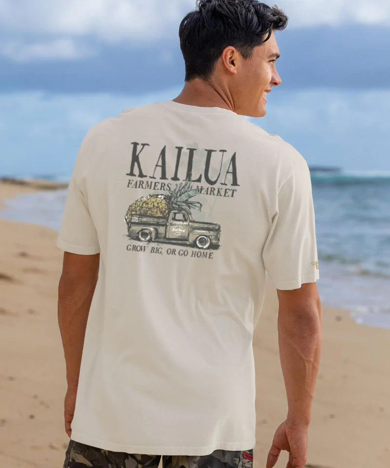 Pineapple Pickup - Coconut Dyed Short Sleeve Crewneck T-Shirt - Image 2