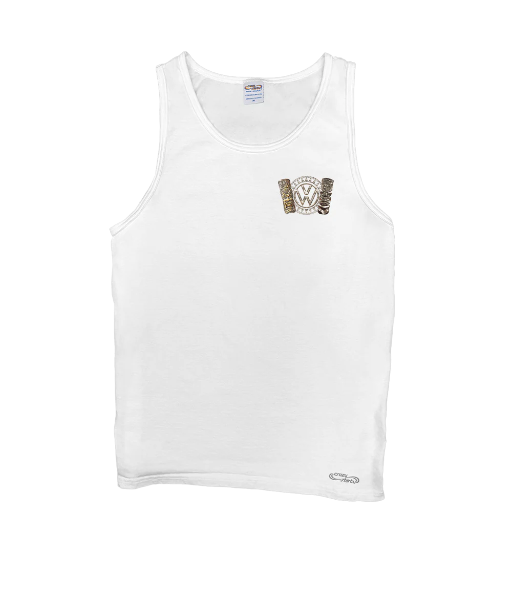 Volkswagen Join The Tribe - White Sleeveless Tank Top - Image 4