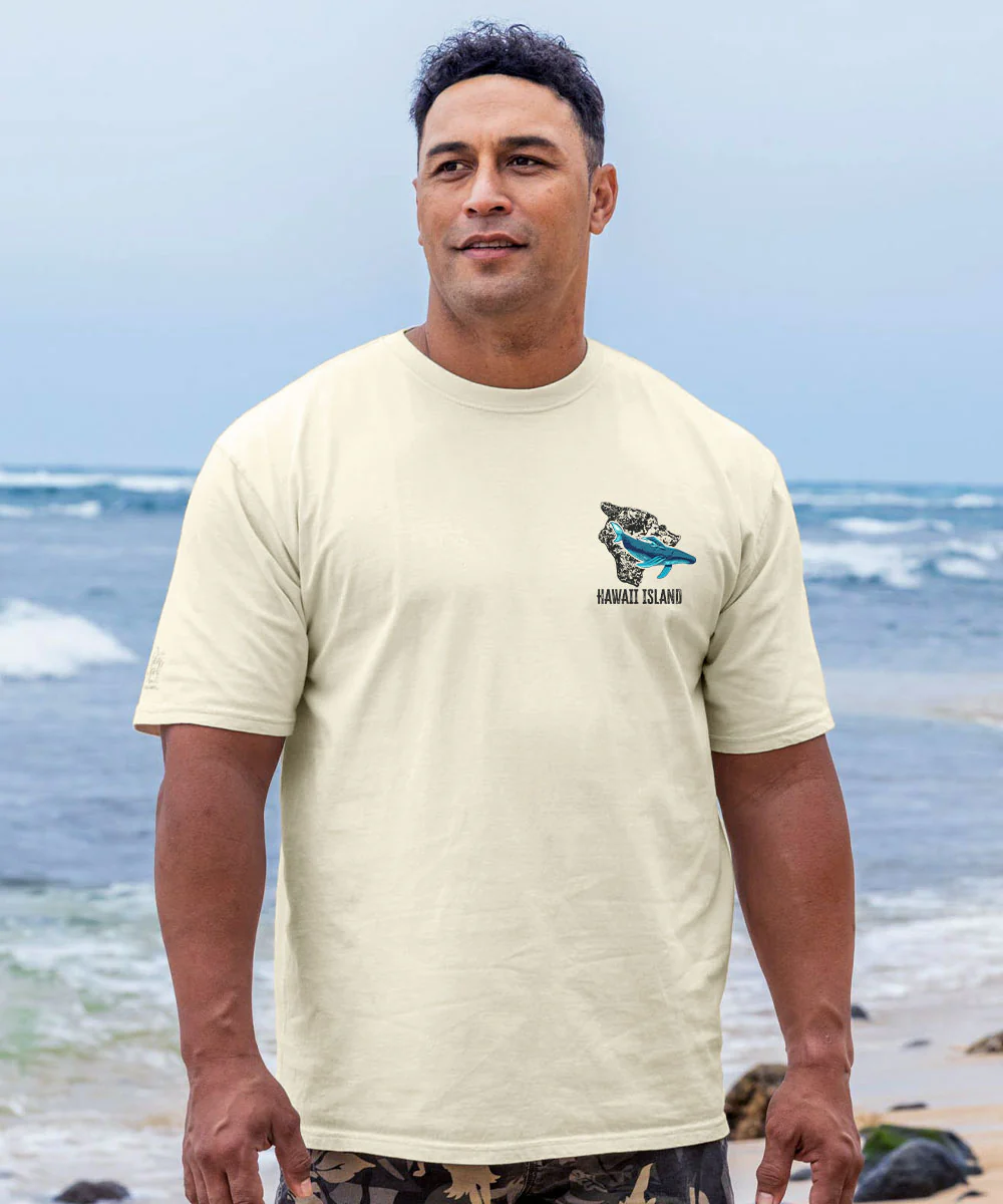 Wyland® Kealakekua Bay Reef - Sea Salt Dyed Short Sleeve Crewneck T-Shirt - Image 3