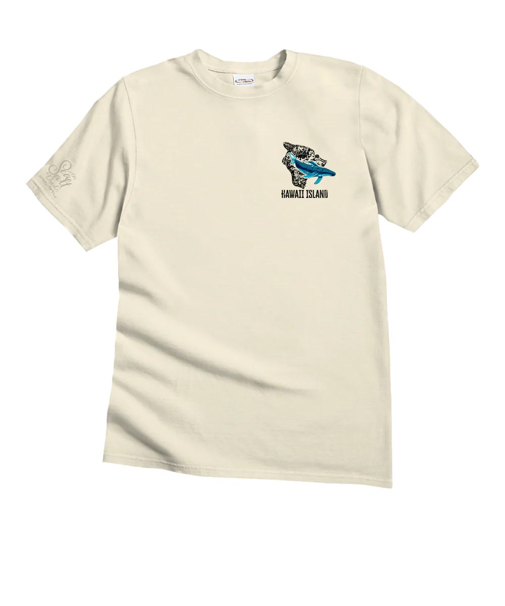 Wyland® Kealakekua Bay Reef - Sea Salt Dyed Short Sleeve Crewneck T-Shirt - Image 4