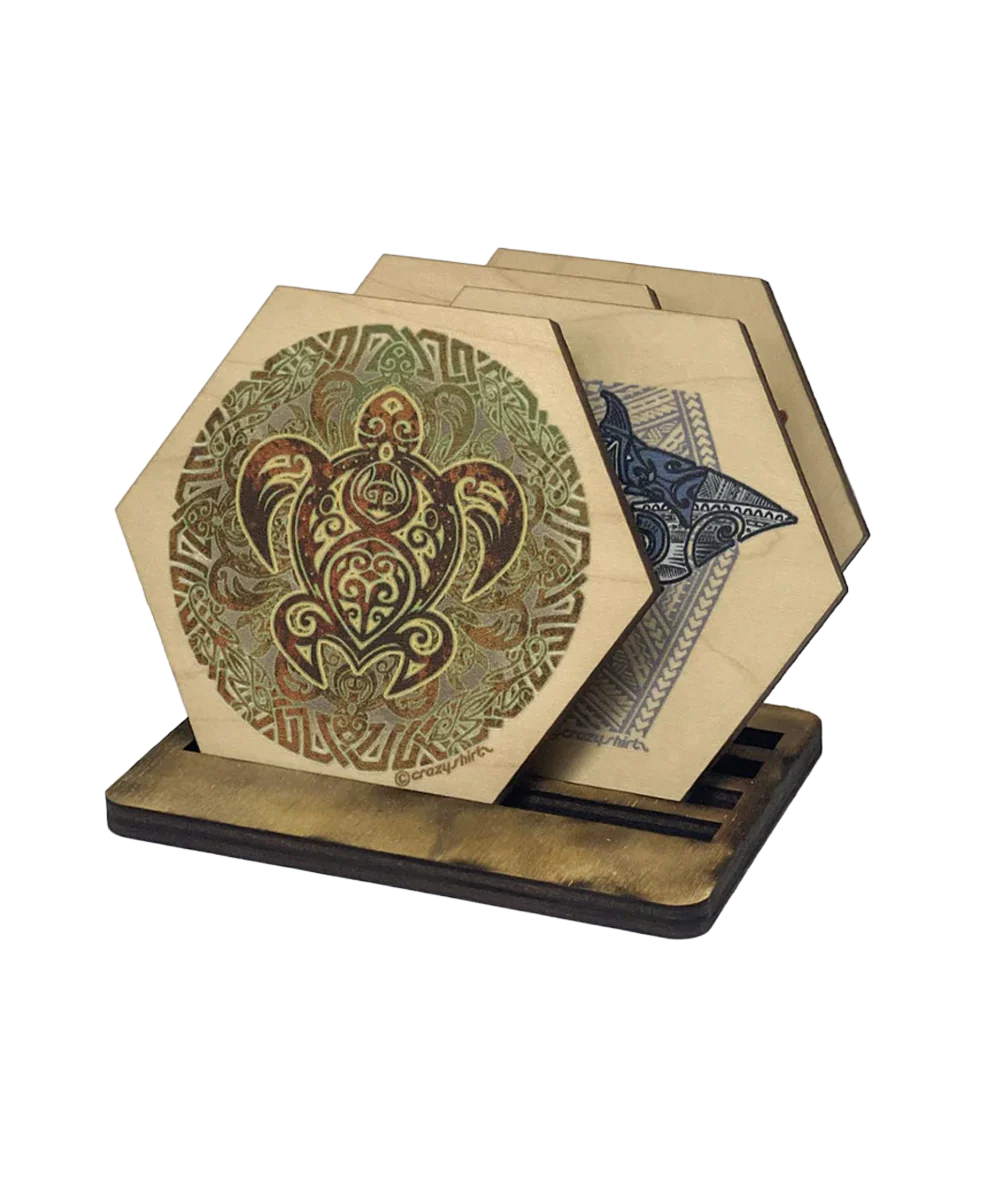 Sealife - 4-Piece Coaster