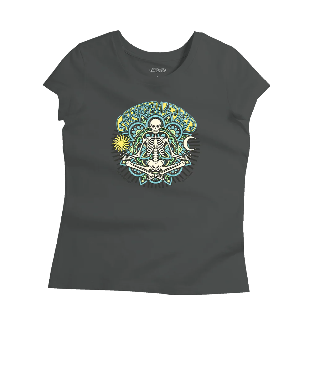 Grateful Dead Yogi - Graphite Short Sleeve Pima T-Shirt
