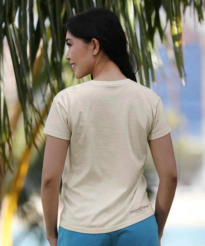 Holy Shih Tzu - Coconut Dyed Short Sleeve Crewneck T-Shirt - Image 3