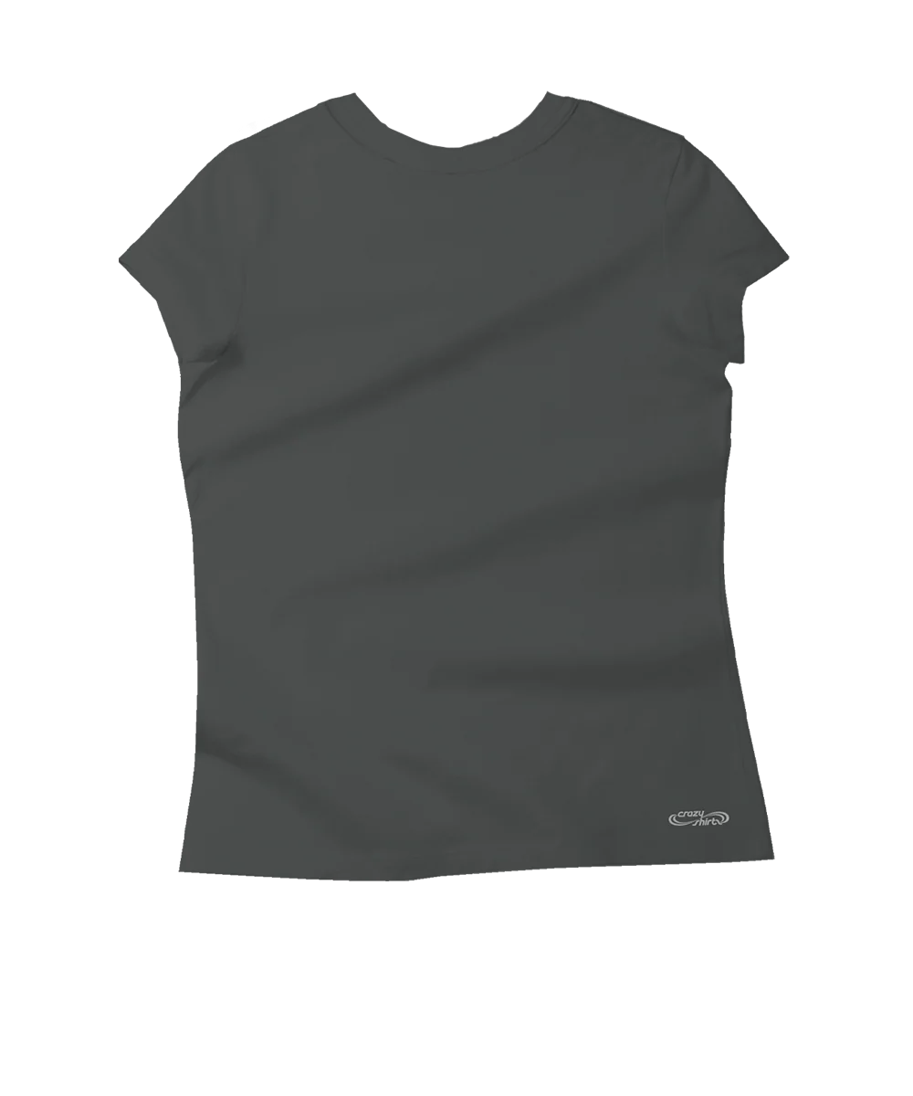 Painted Siesta Key - Graphite Short Sleeve Pima T-Shirt - Image 4