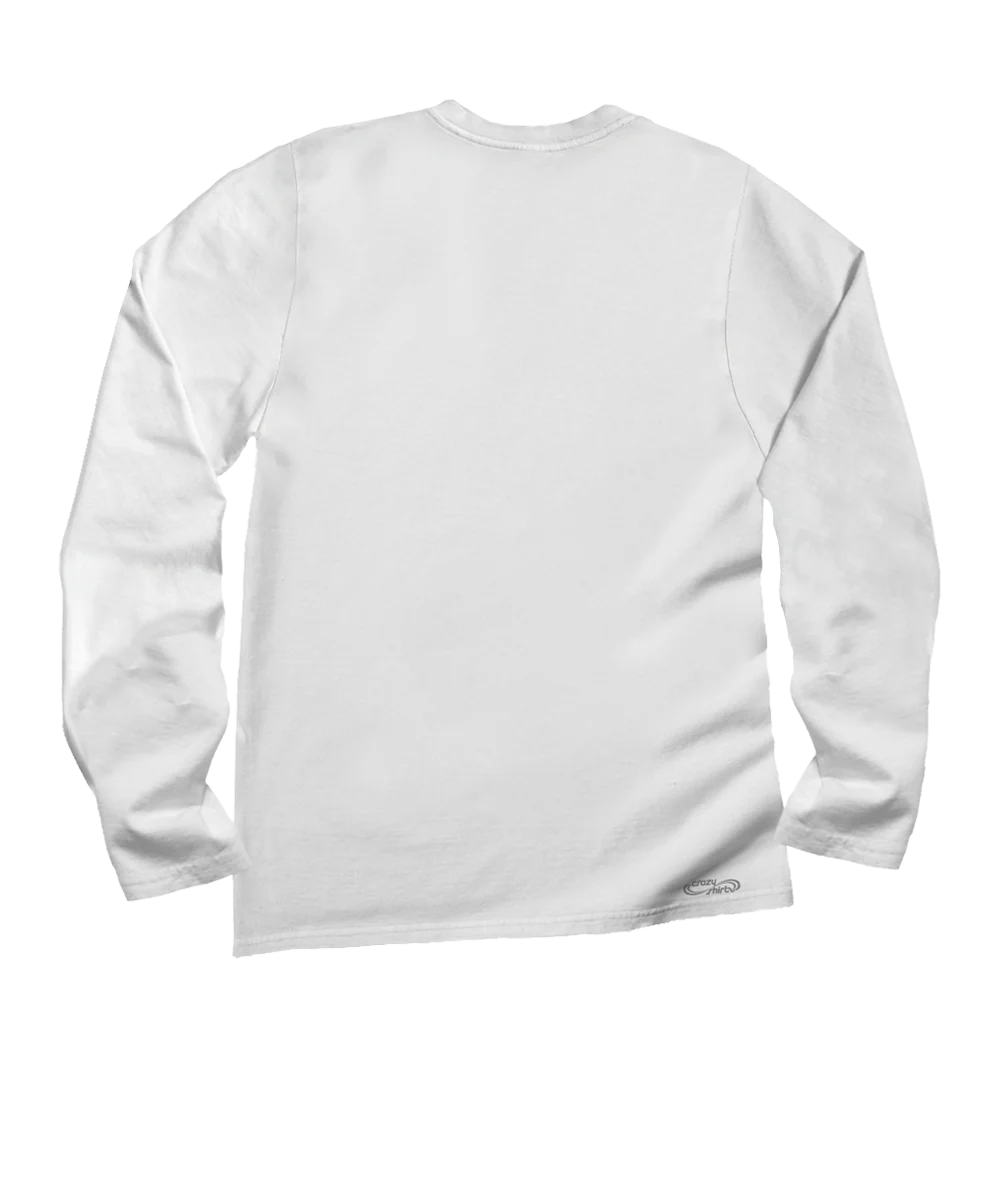 The Desert Getaway - White Long Sleeve Crewneck T-Shirt - Image 4